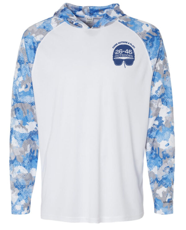 Tortuga Camo Long Sleve UPF50 Hooded T-Shirt