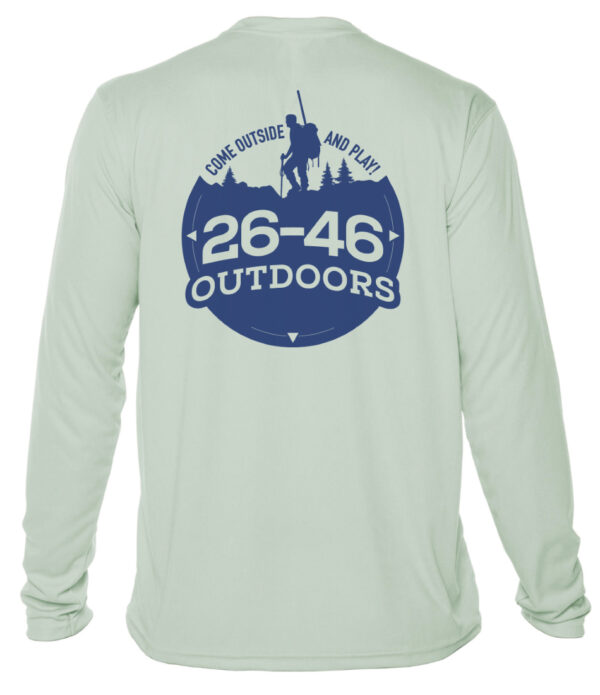Long Sleeve T-Shirt Printed Front and Back - Image 2